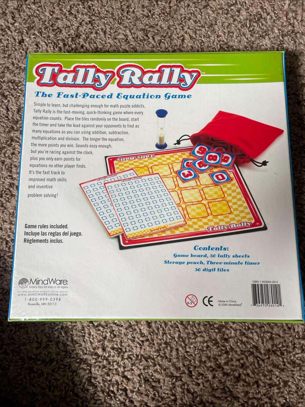 Kids Math Game - Blue/Red - Picture 2 of 2